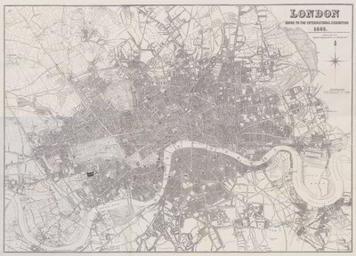 London, Führer zur Internationalen Ausstellung, 1862 von John Dower